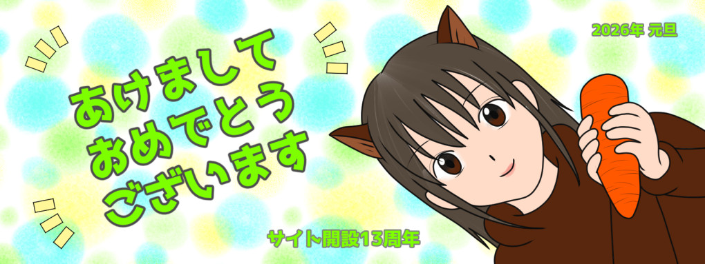 サイト開設13周年!